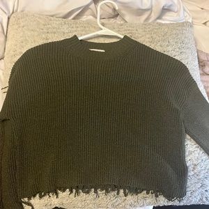 Cropped sweater